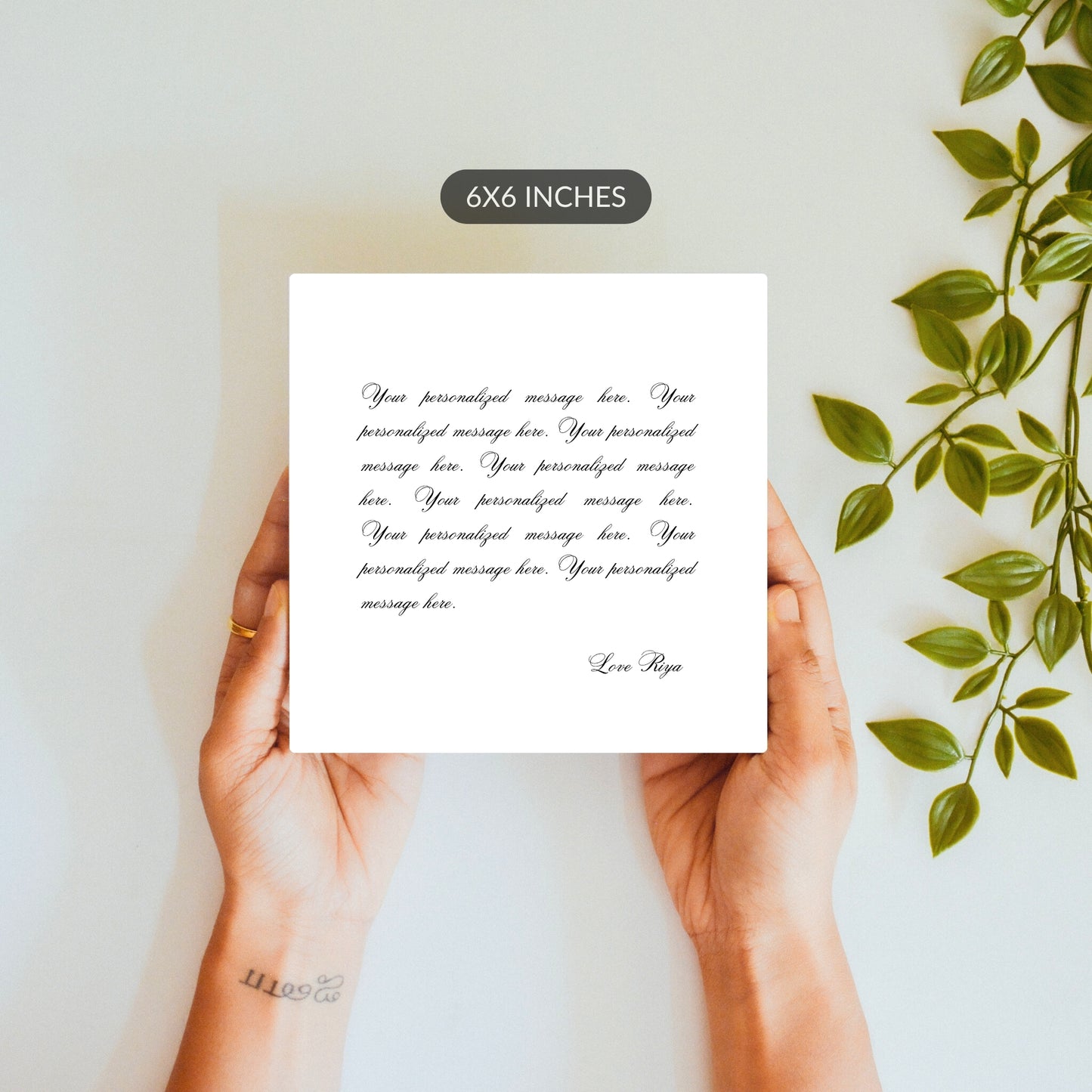 Dear Love – Custom Ceramic Tile Bundle (Set of 2)
