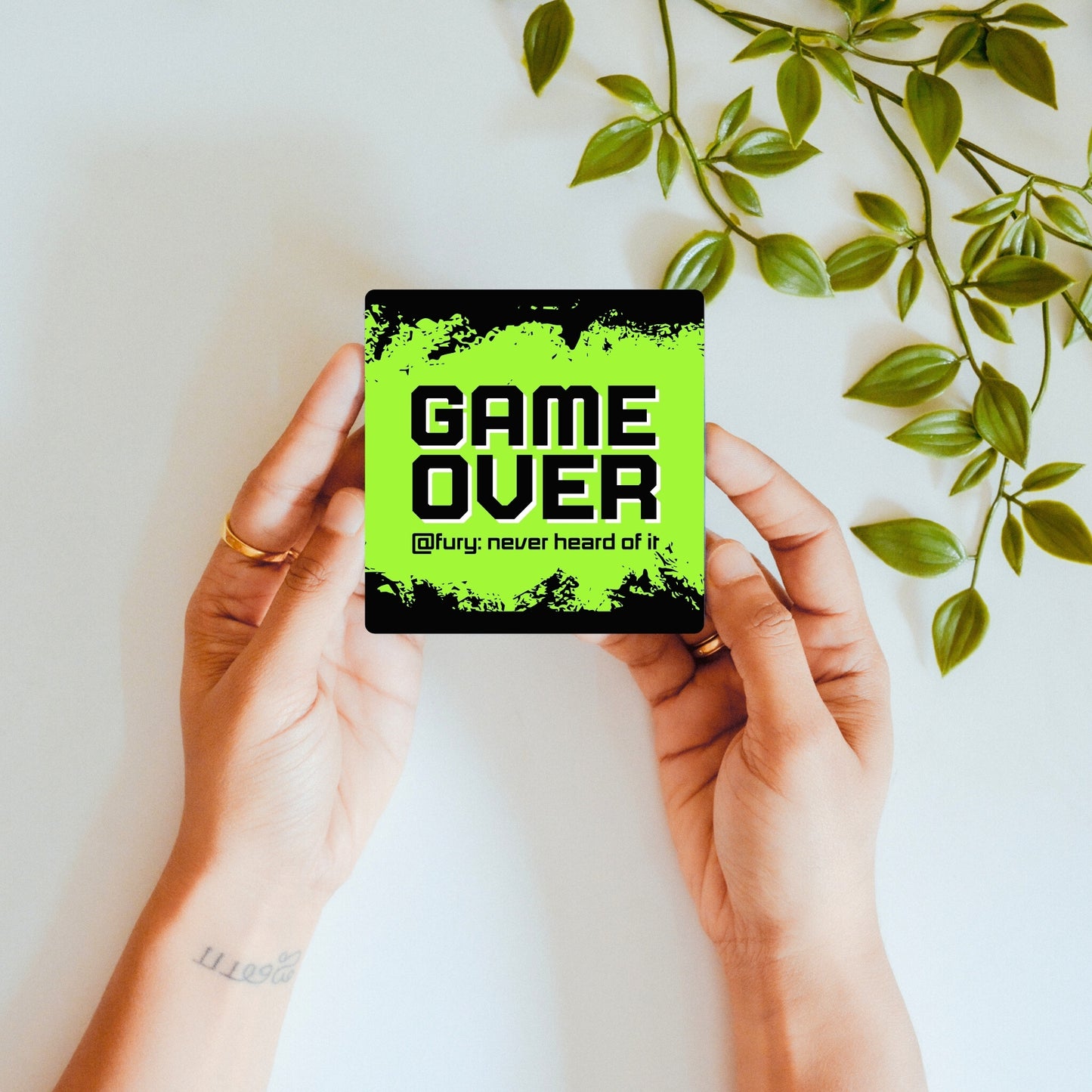 Game Over - Custom Fridge Magnet