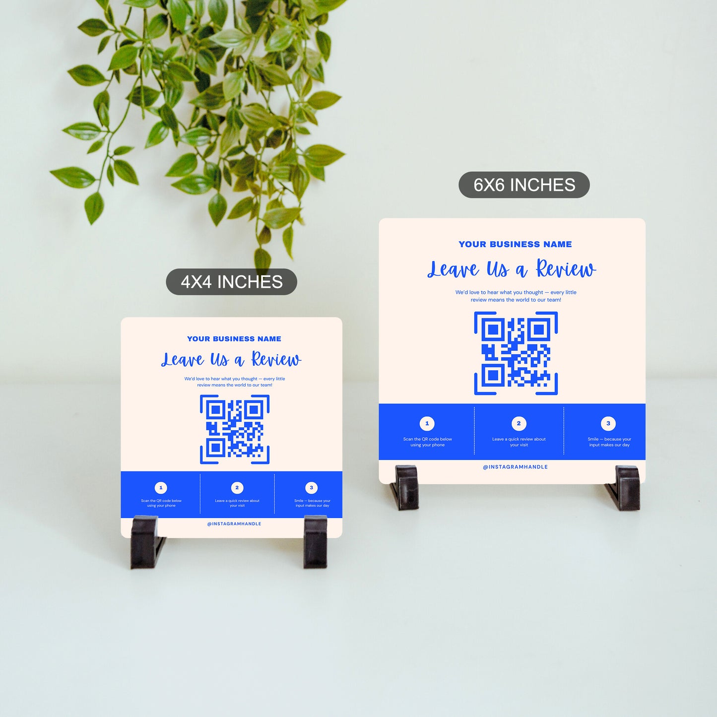 Leave us a Review – Custom QR Ceramic Tile