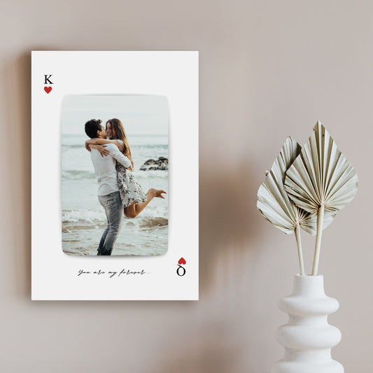 Love in the Cards - Custom Metal Print