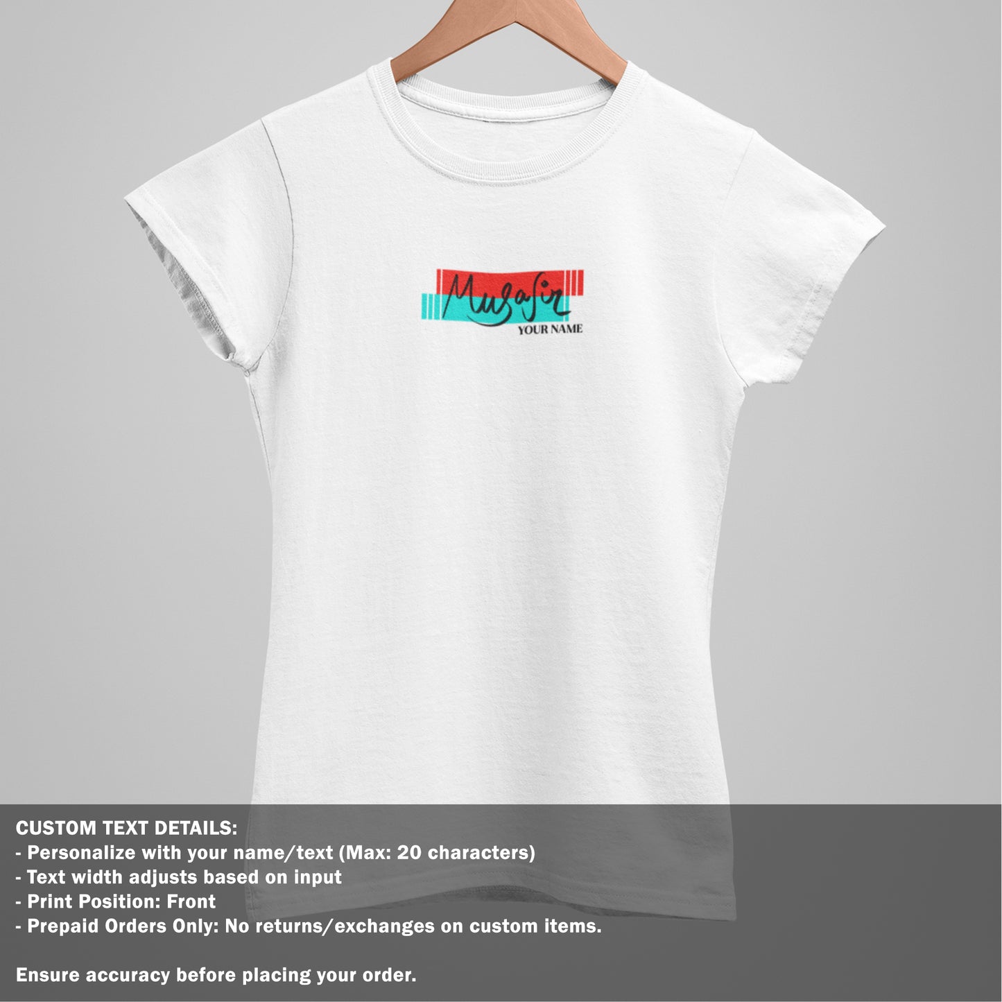 Musafir - Travel TShirt - Women