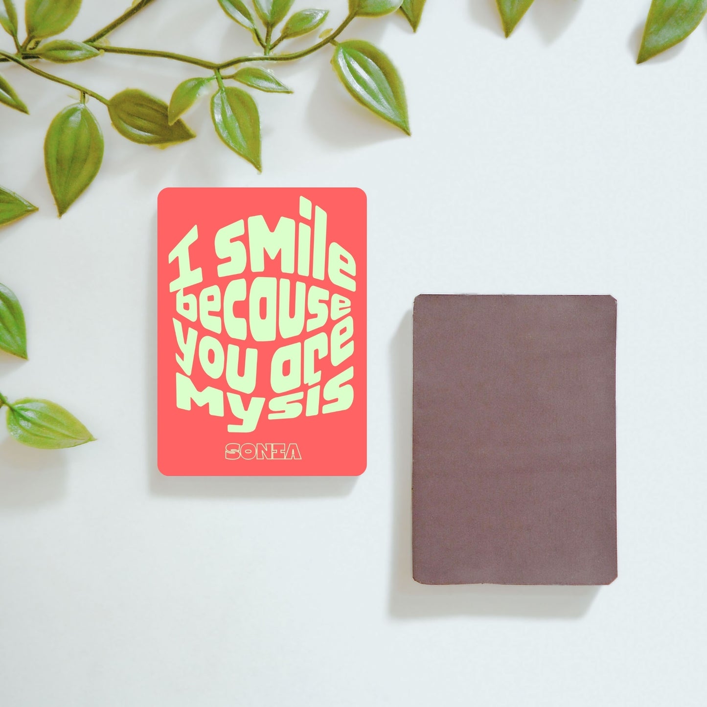I Smile Because You’re My Sis - Custom Fridge Magnet