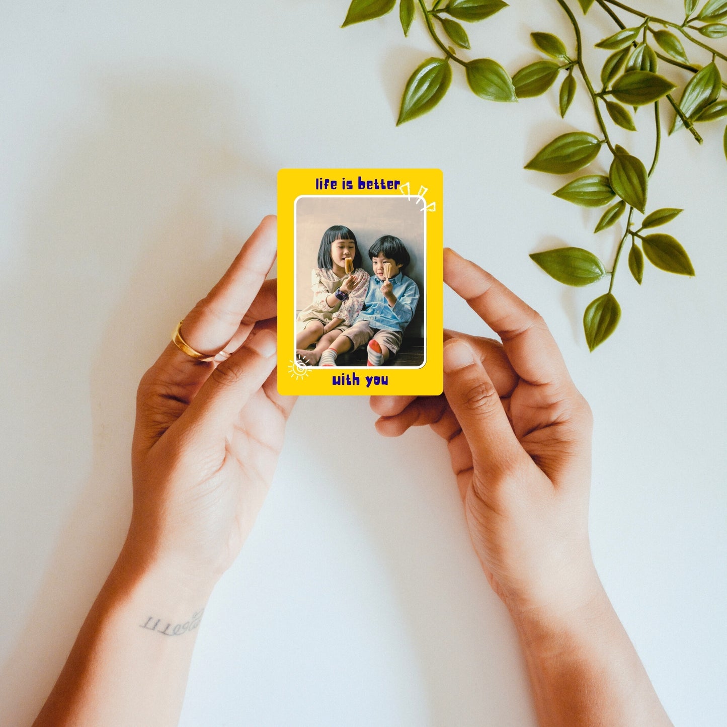 Life is better with You - Custom Fridge Magnet