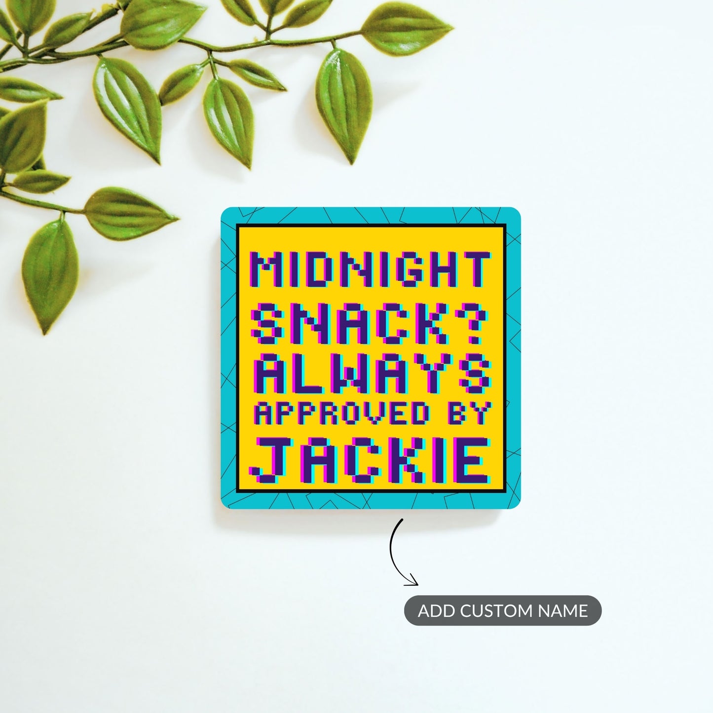 Midnight Approval - Custom Fridge Magnet