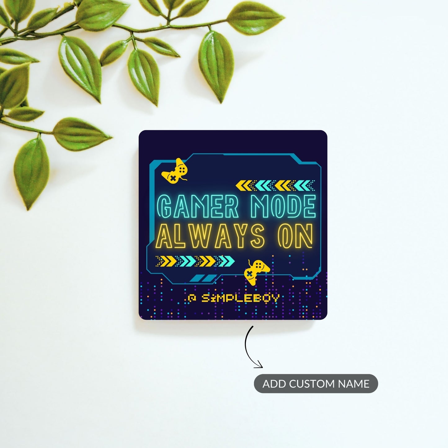 Gamer Mode - Custom Fridge Magnet