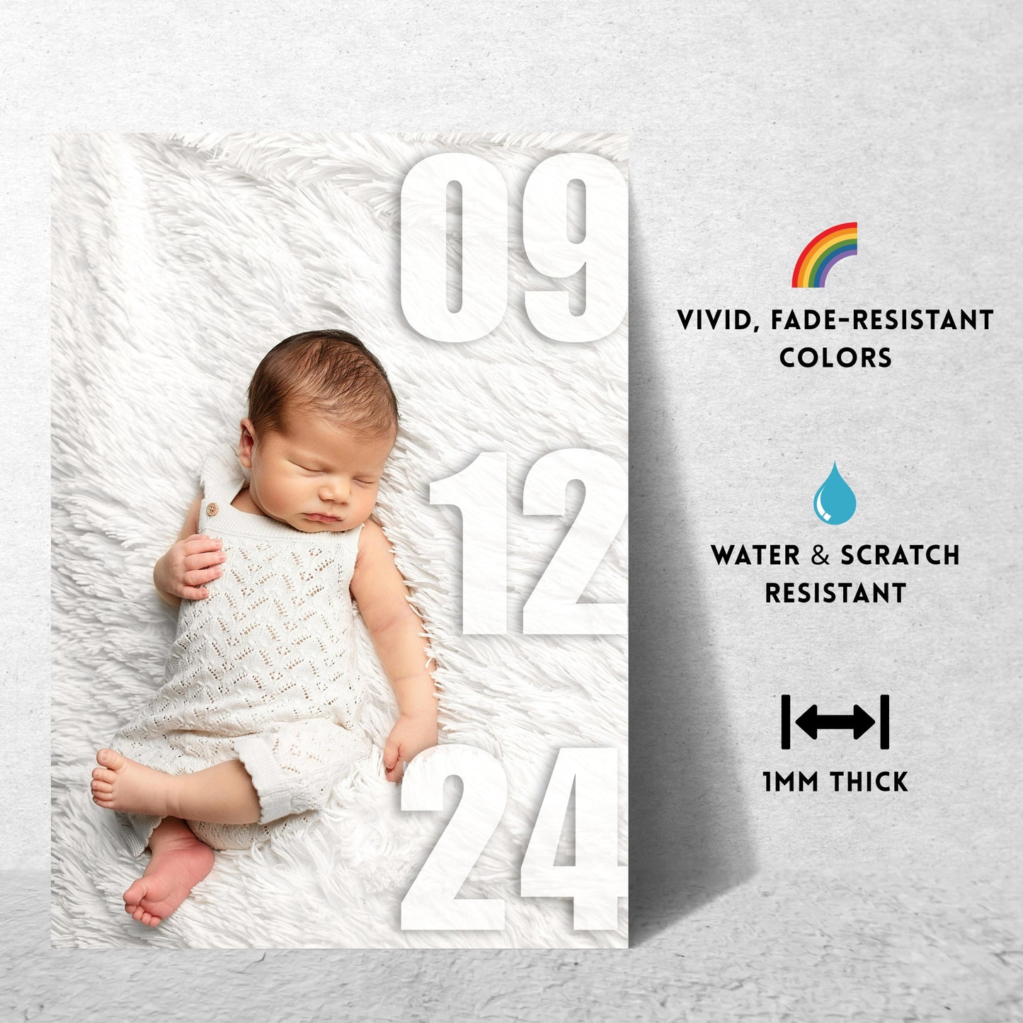 Newborn Miracle – Custom Metal Print
