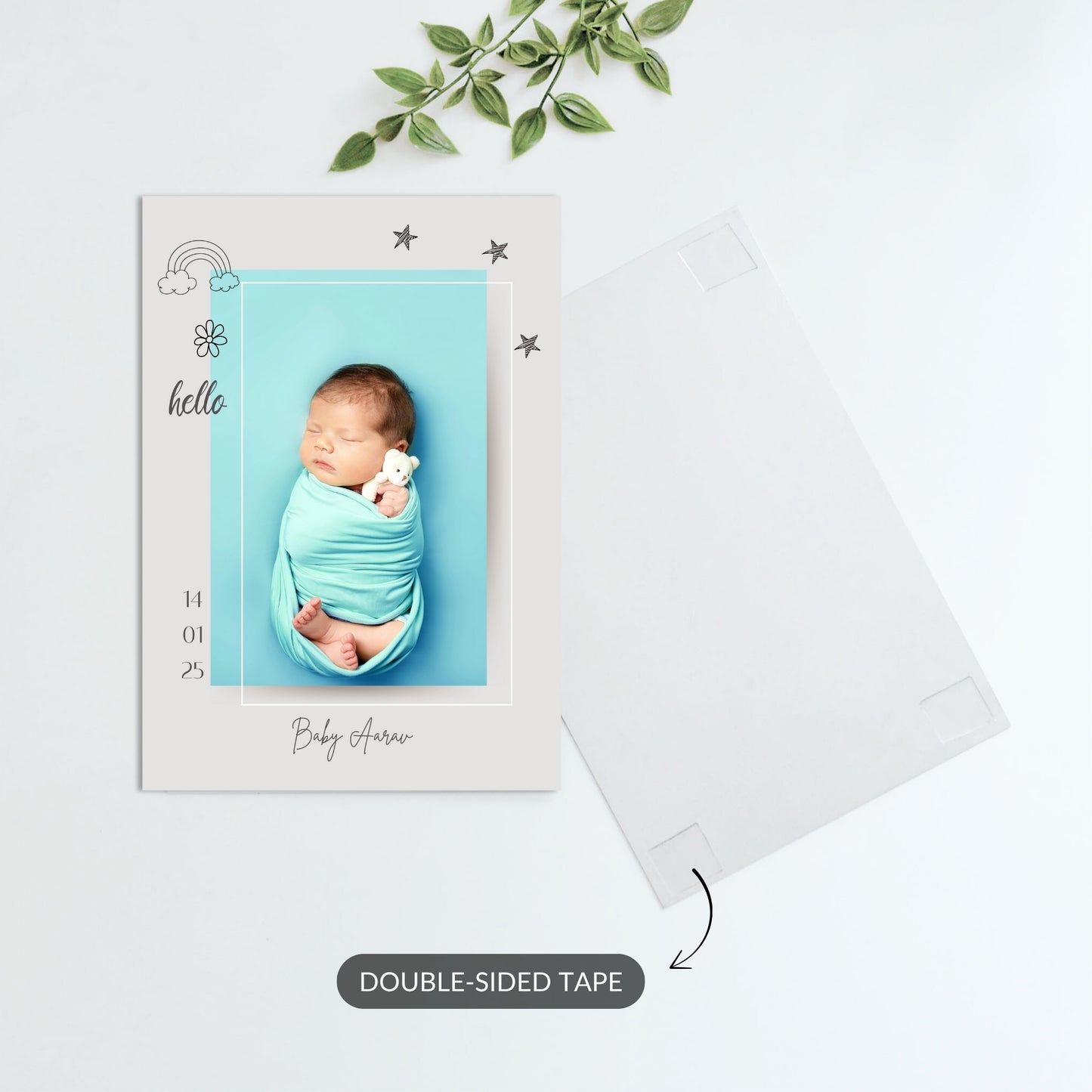 Welcome Baby – Custom Baby Metal Print
