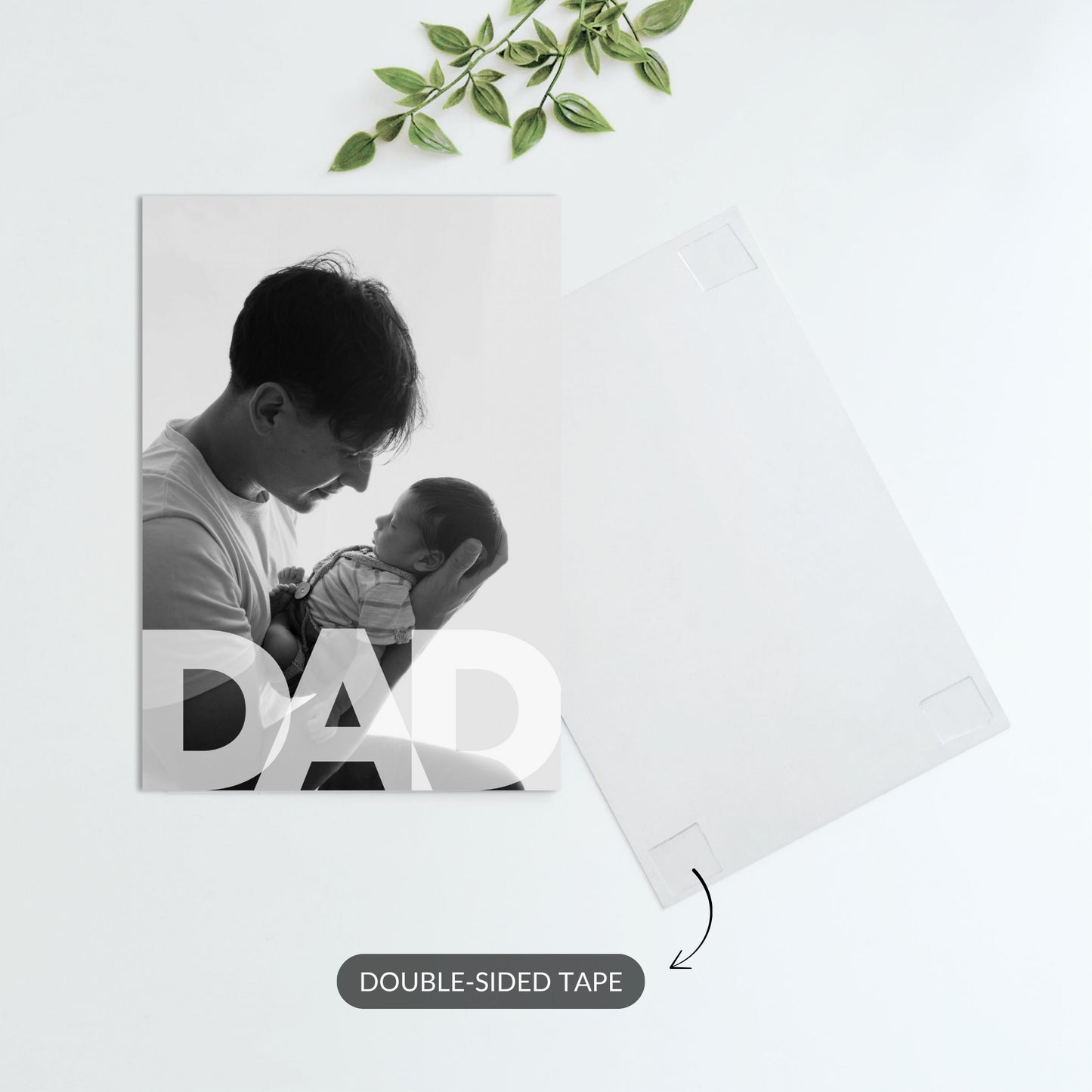 Forever Dad – Custom Photo Metal Print