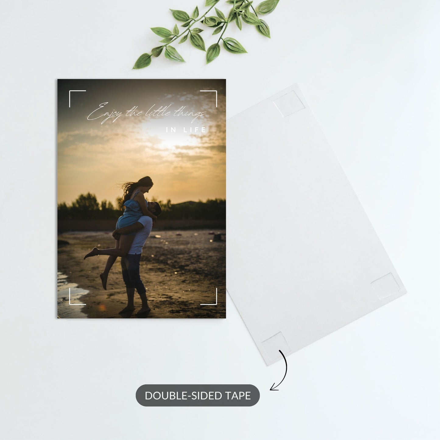 Enjoy the Little Things — Custom Photo Metal Print