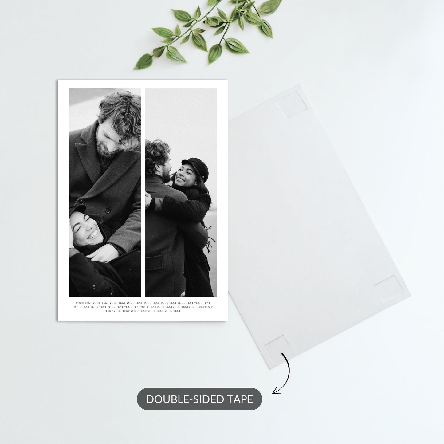 One Story, Two Frames – Custom Metal Print