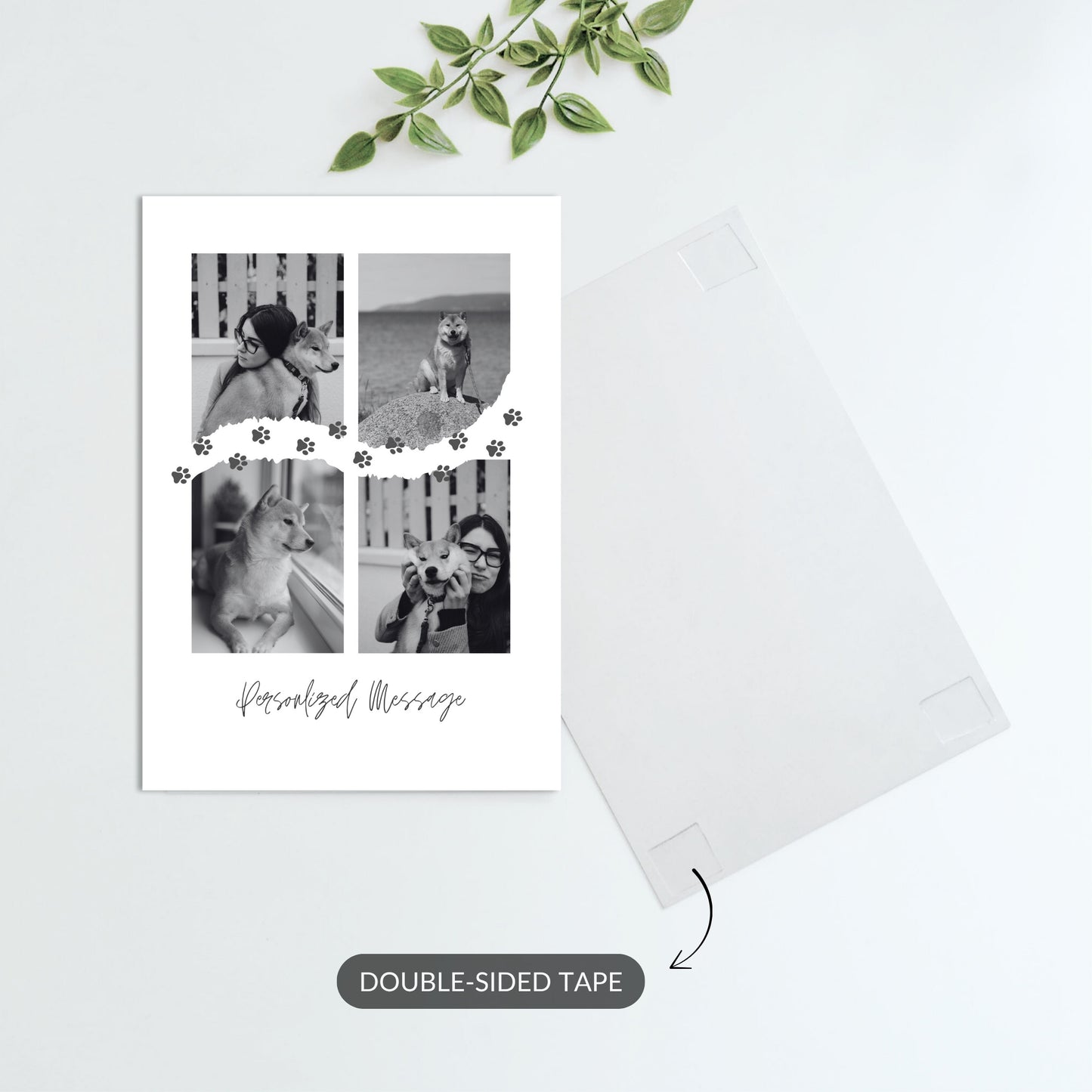 Pawprints of Love – Custom Metal Print