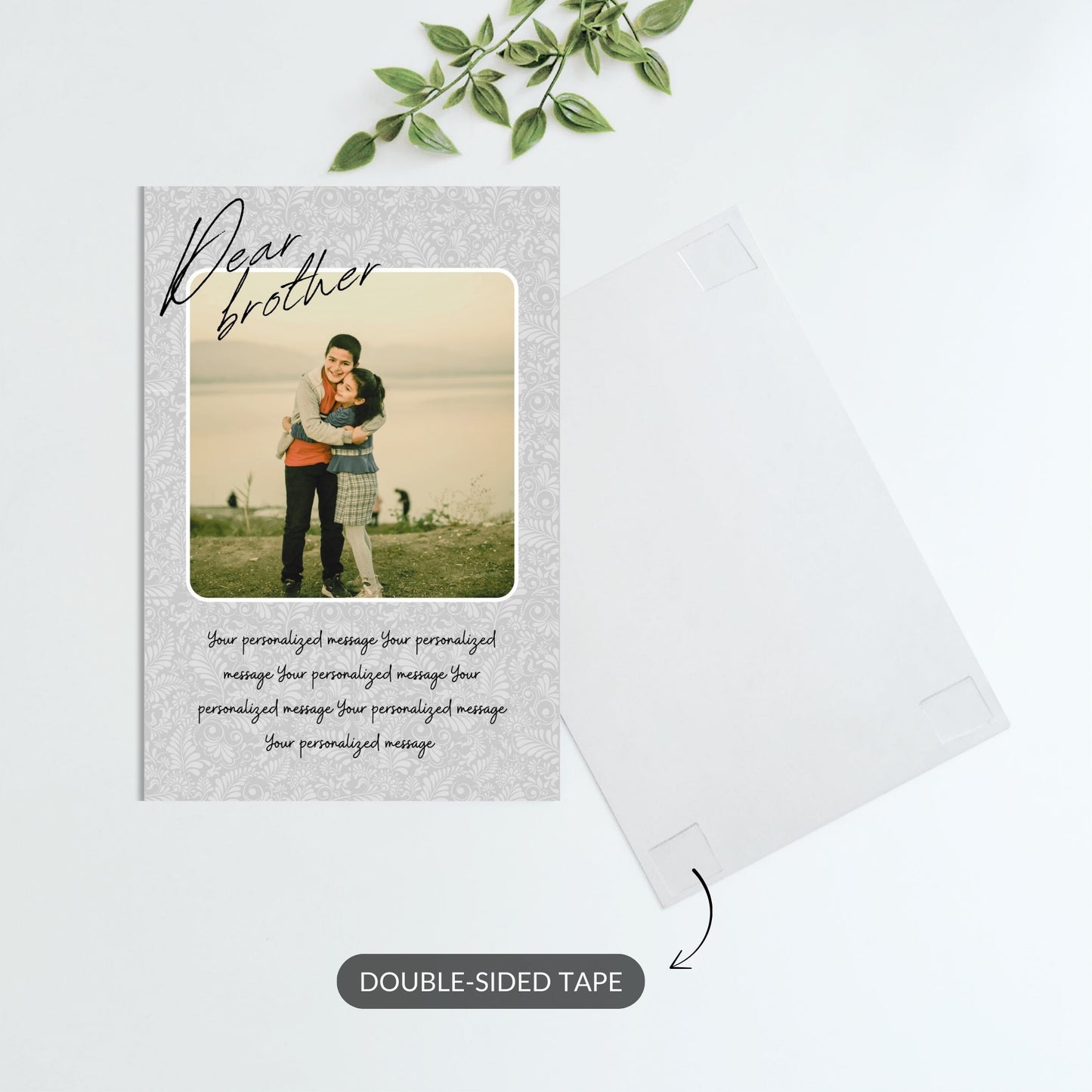 Dear Brother – Custom Metal Print