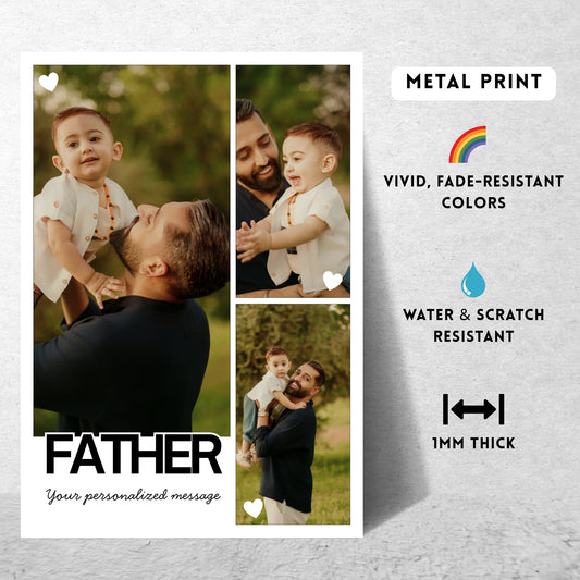 Father – Custom Metal Print
