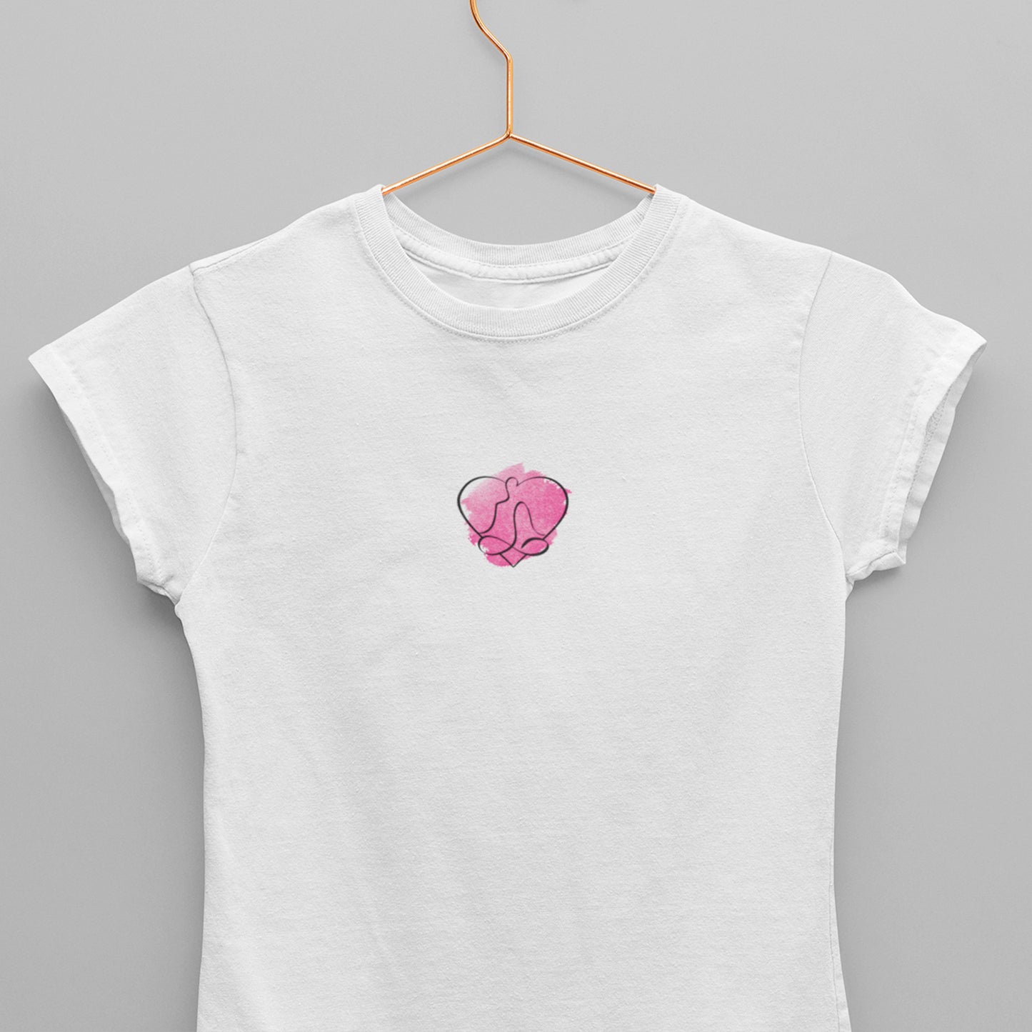 BACK PRINT REGULAR FIT T SHIRT