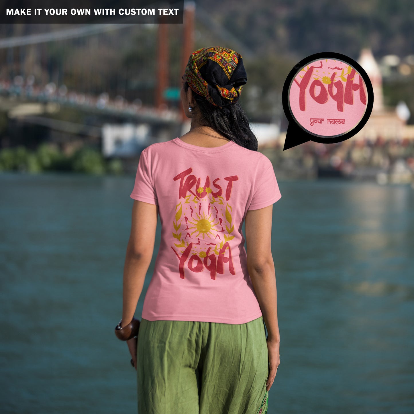 Trust Yoga Tshirt - Women