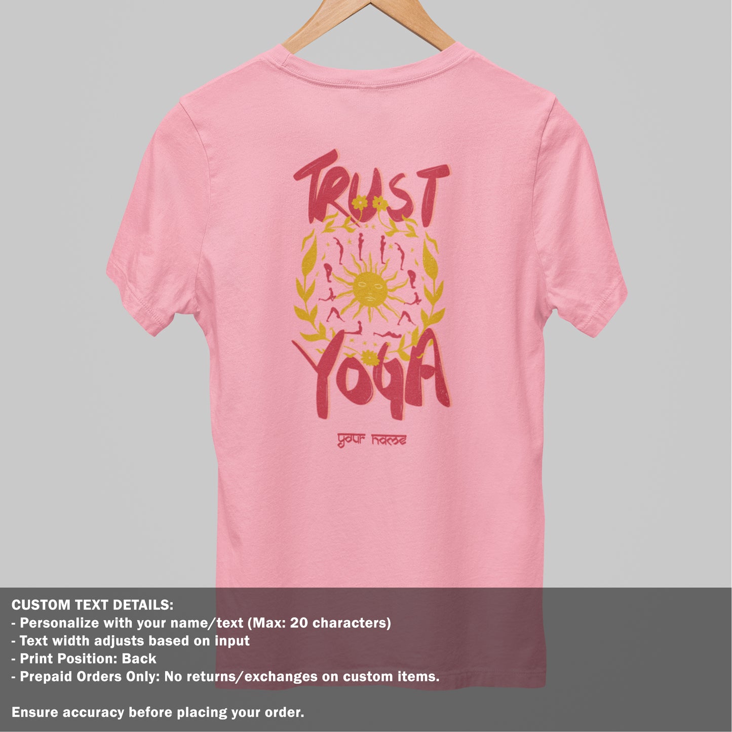 Trust Yoga Tshirt - Women