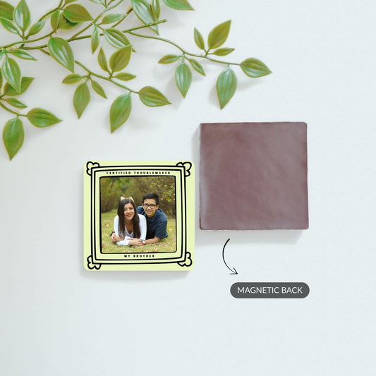 Certified Troublemaker - Custom Fridge Magnet