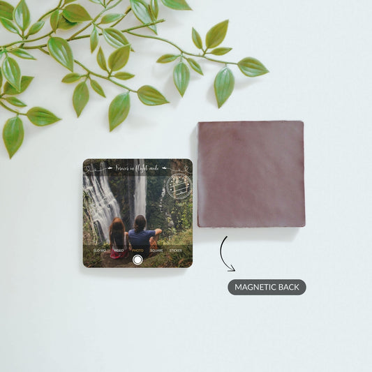 Forever in Flight Mode - Custom Fridge Magnet