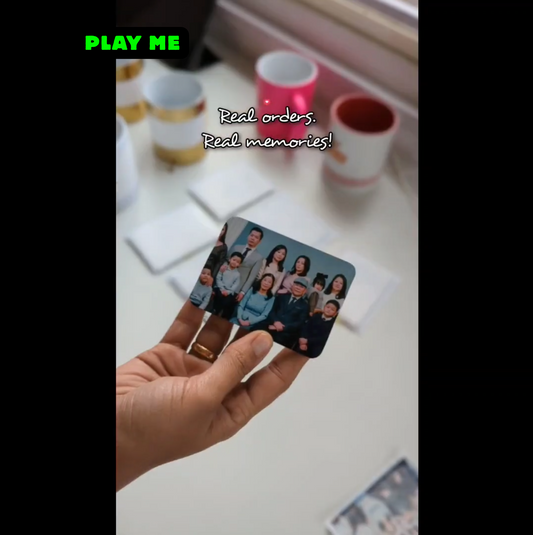 Custom Photo Fridge Magnet