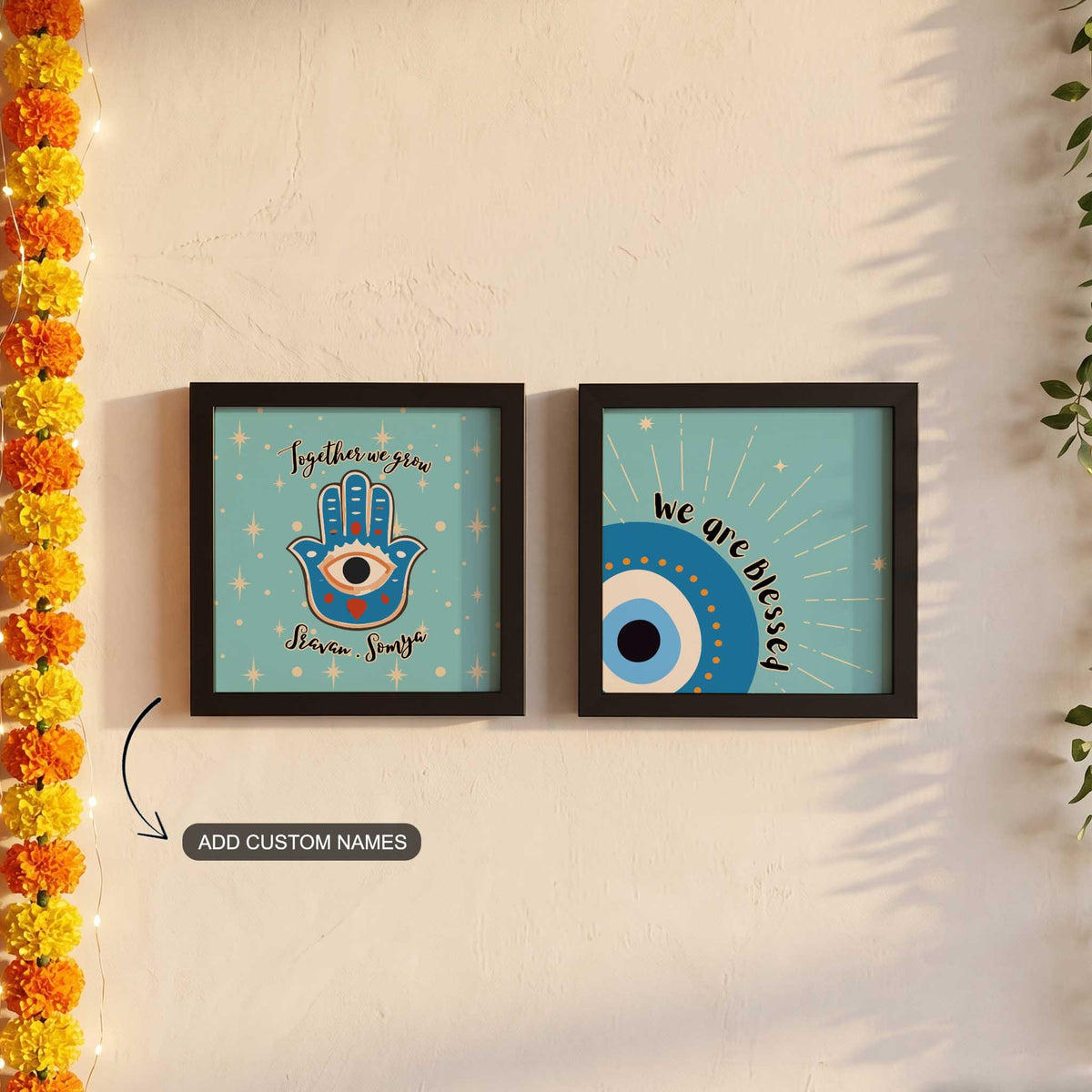 Together We Grow – Custom Mini Frames (Set of 2)