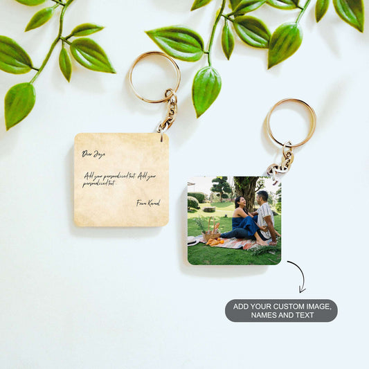 Pocket Letter – Custom Acrylic Keychain Bundle (Set of 2)