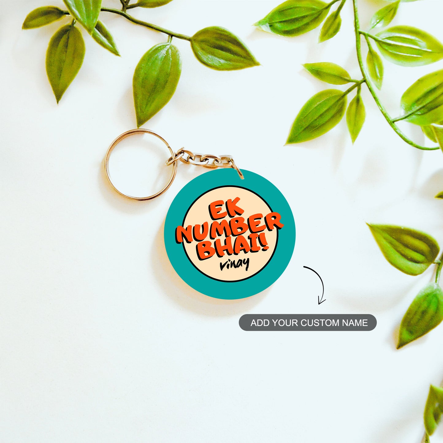 Ek Number Bhai – Custom Acrylic Keychain