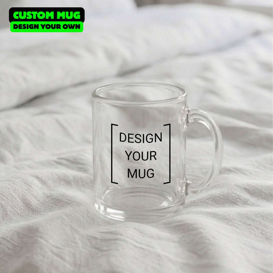Custom Clear Glass Mug