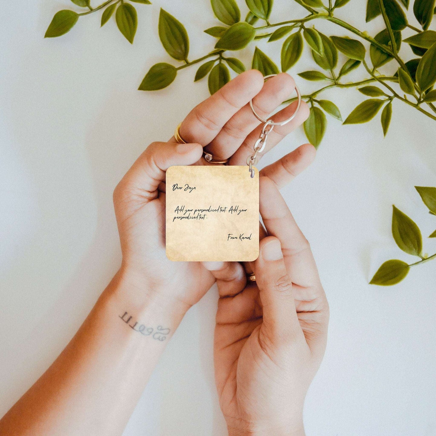 Pocket Letter – Custom Acrylic Keychain