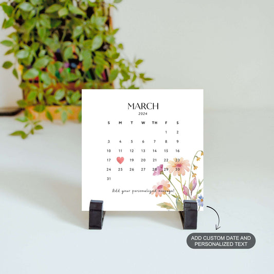 Days That Matter – Custom Calendar Ceramic Tile