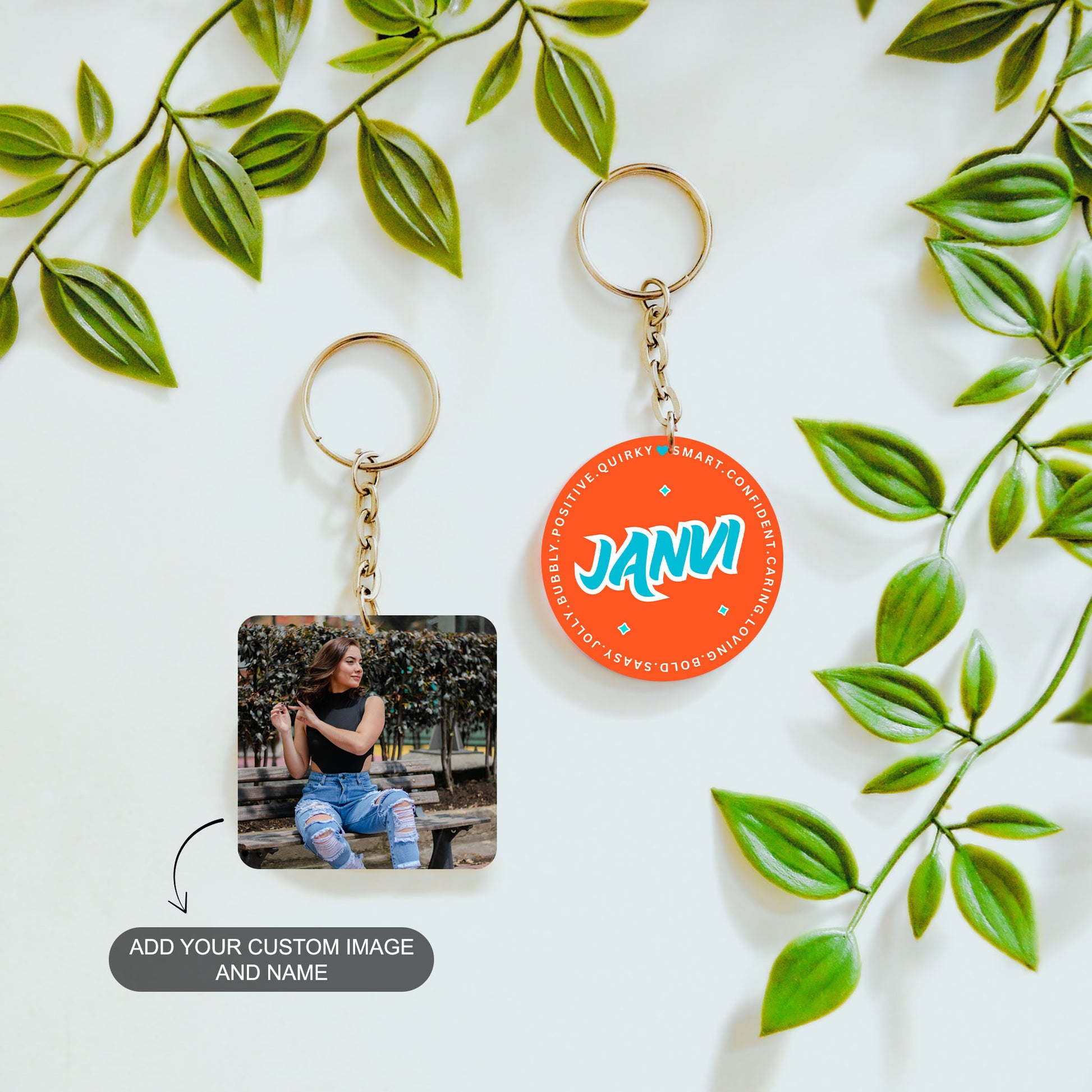 Circle of Confidence – Custom Acrylic Keychain Bundle (Set of 2)