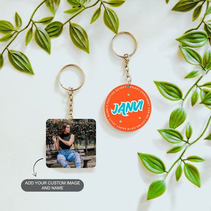 Circle of Confidence – Custom Acrylic Keychain Bundle (Set of 2)