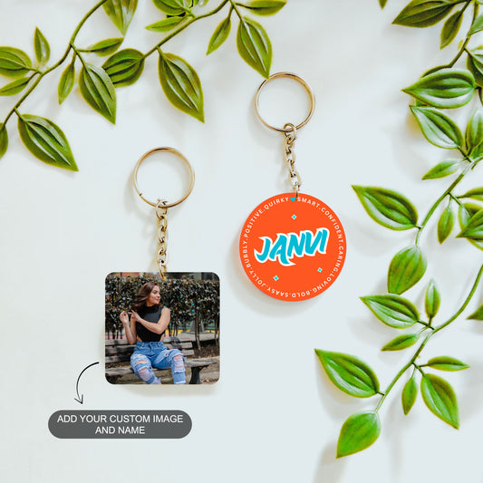 Circle of Confidence – Custom Acrylic Keychain Bundle (Set of 2)