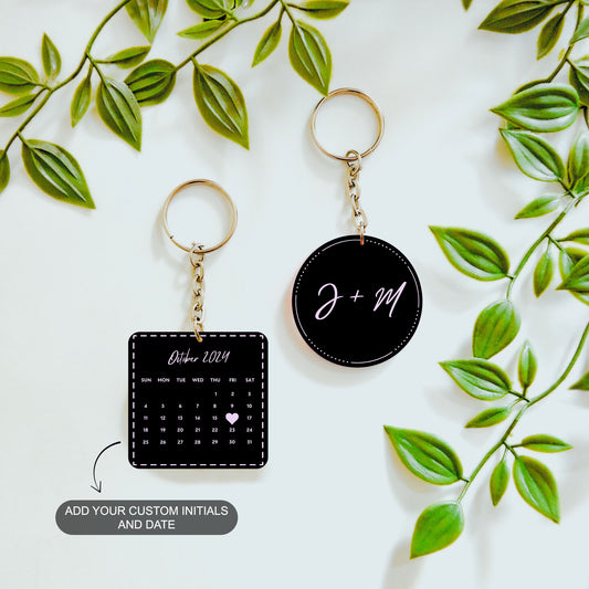 Special Day Duo – Custom Acrylic Keychain Bundle (Set of 2)
