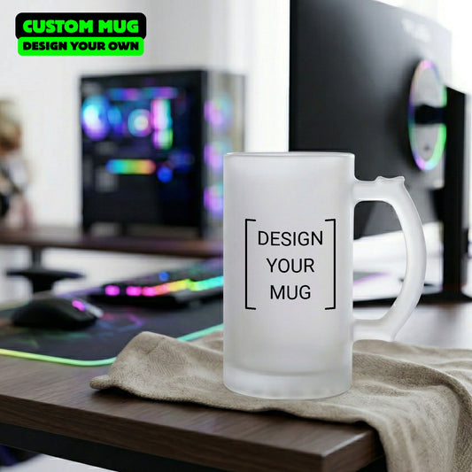 Custom Frosted Beer Mug