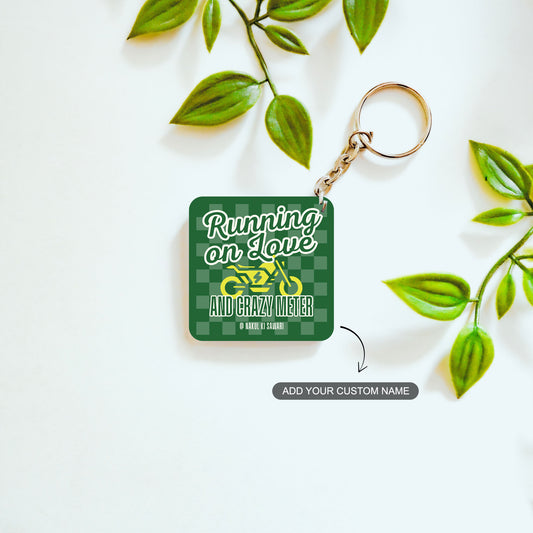 Crazy Meter – Custom Acrylic Keychain