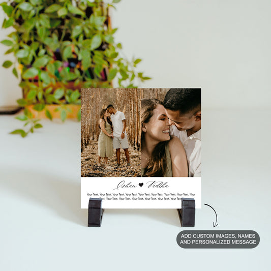 Two Moments, One Story  – Custom Ceramic Tile