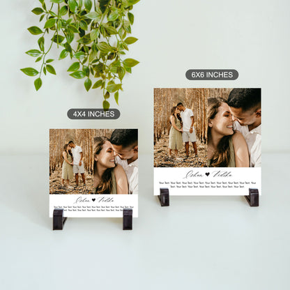 Two Moments, One Story  – Custom Ceramic Tile