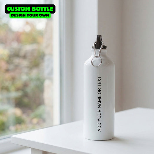 Custom White Bottle