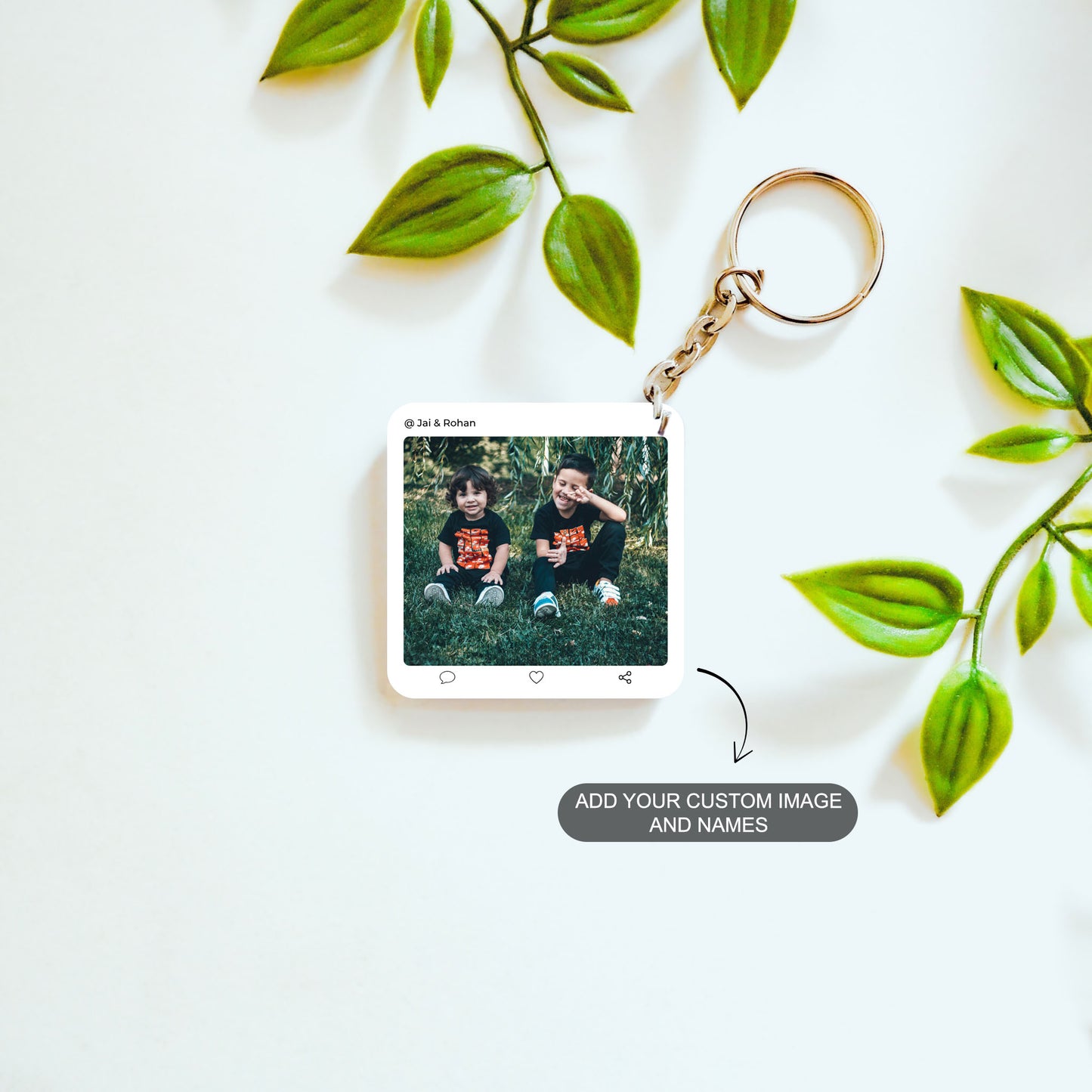 Pocket Post – Custom Acrylic Keychain