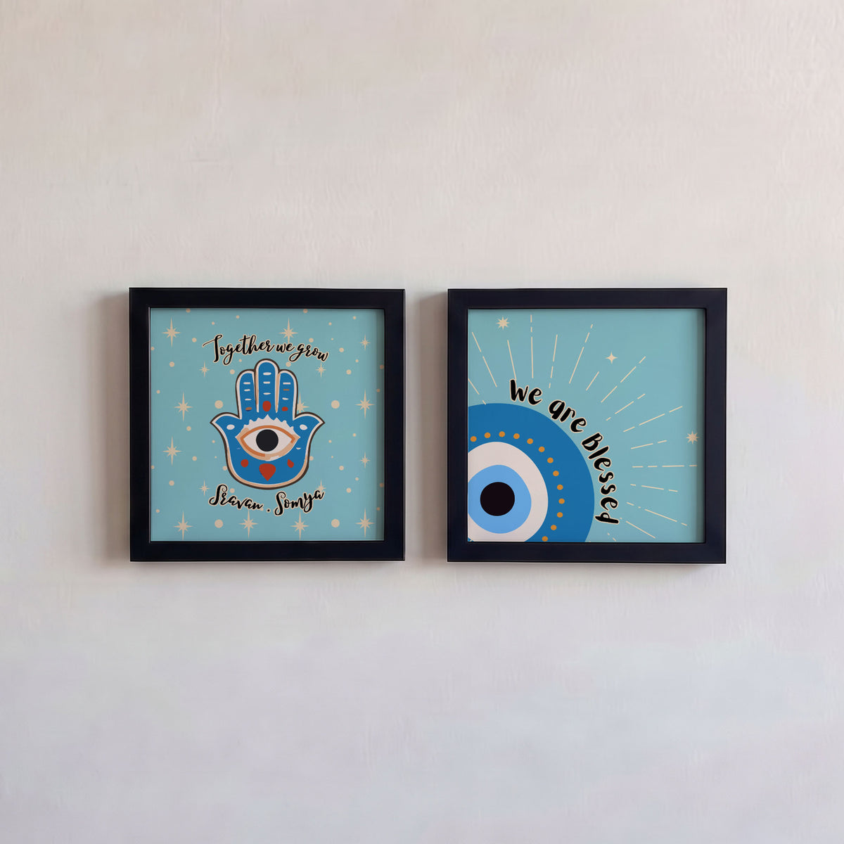 Together We Grow – Custom Mini Frames (Set of 2)