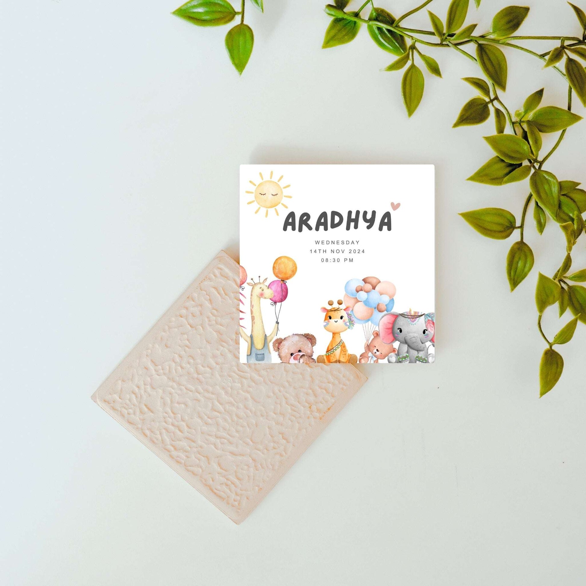 Precious Arrival – Custom Ceramic Tile