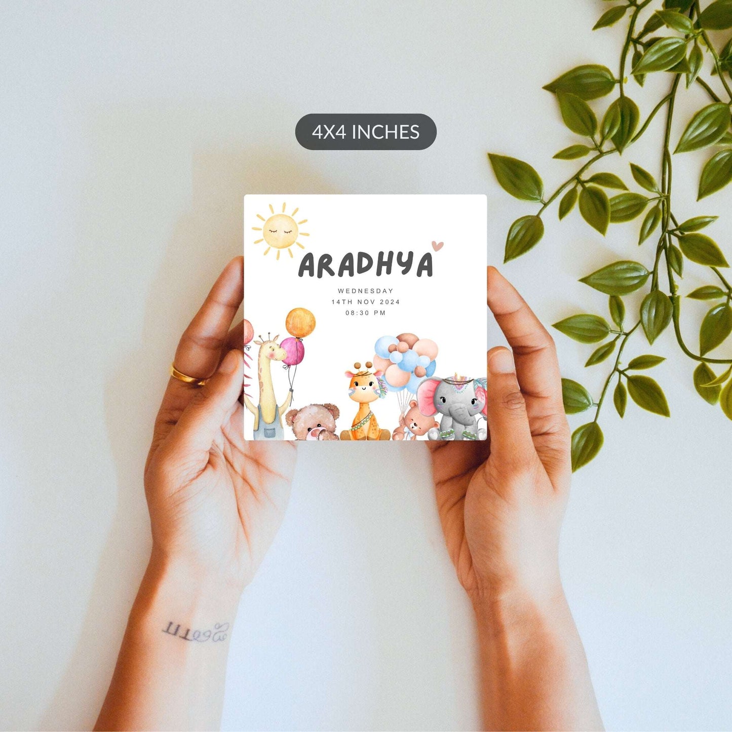 Precious Arrival – Custom Ceramic Tile