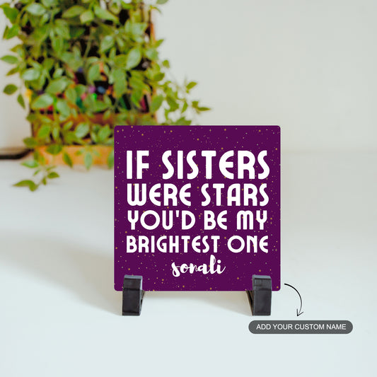 My Brightest Star – Custom Ceramic Tile
