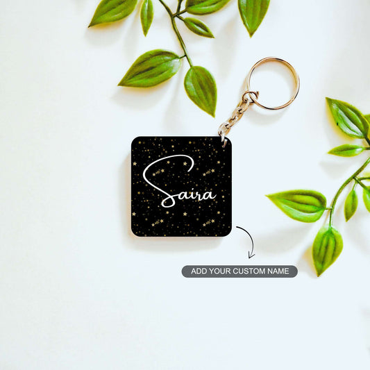 Starlit Shine – Custom Acrylic Keychain