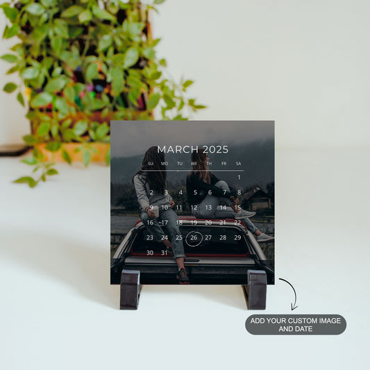 One Special Day – Custom Calendar Ceramic Tile