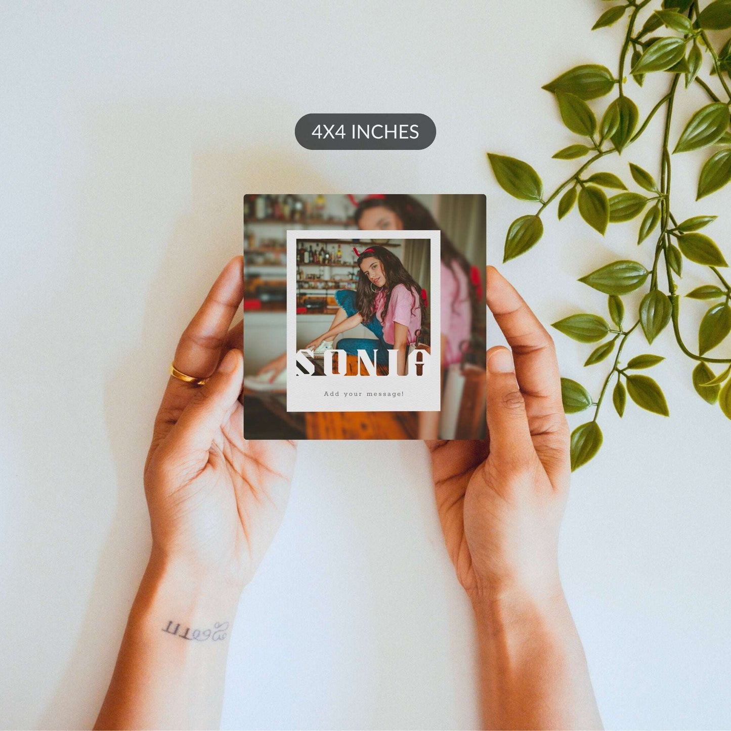 Timeless Polaroid – Custom Ceramic Tile