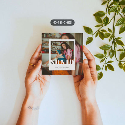 Timeless Polaroid – Custom Ceramic Tile