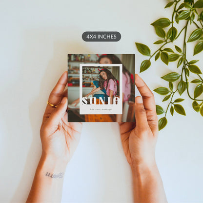 Timeless Polaroid – Custom Ceramic Tile