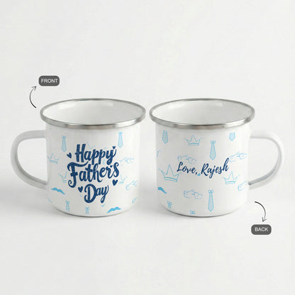 Happy Father's Day - Custom Steel Mug