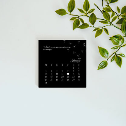 Forever Marked – Custom Calendar Ceramic Tile